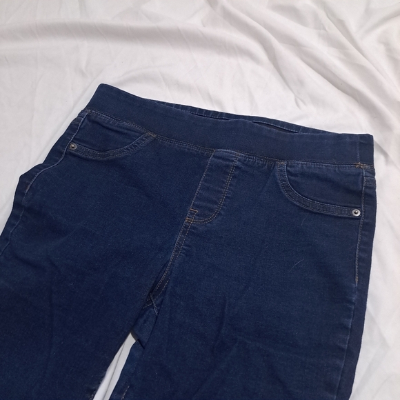 George | Dark blue jegging women's stretch jean no zipper - Picture 3 of 9